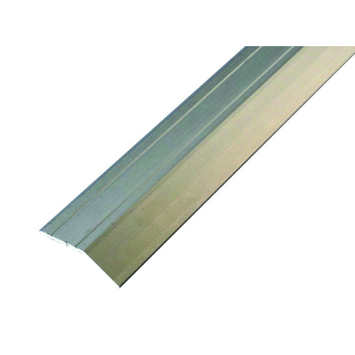 Self-Adhesive Angle Edge 14mm Matt Silver 10 Lengths x 2.7m