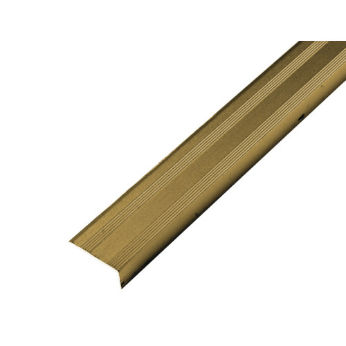 Self-Adhesive Nosing 9mm Matt Gold 10 Lengths x 2.7m