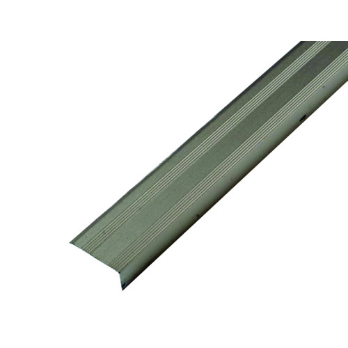 Self-Adhesive Nosing 9mm Matt Silver 30 Lengths x 0.9m