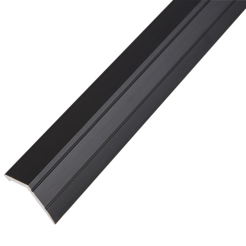 Self-Adhesive Angle Edge 8mm Matt Black 10 Lengths x 2.7m