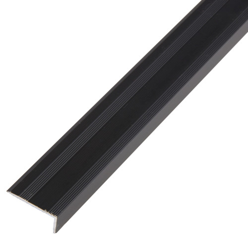 Self-Adhesive Nosing 9mm Matt Black 10 Lengths x 2.7m