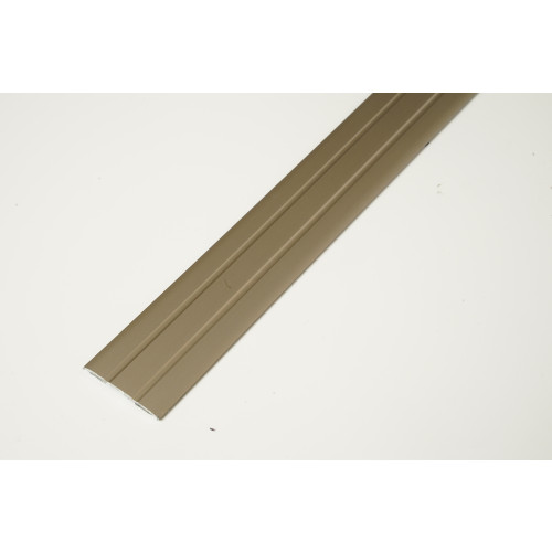 SINGLE LENGTH Coverstrip 0.9m Brushed Steel