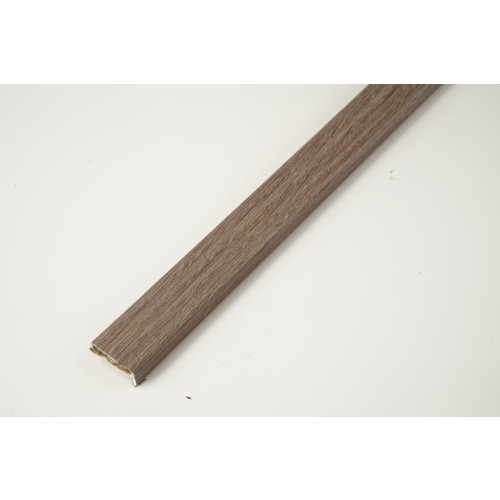 SINGLE LENGTH 10mm End Section 0.9m Grey Oak