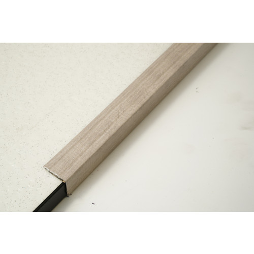 SINGLE LENGTH 20mm Stair Nosing 2.7m Light Grey Oak