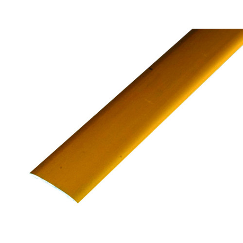 Self-Adhesive Euro Coverstrip Matt Gold 10 Lengths x 2.7m